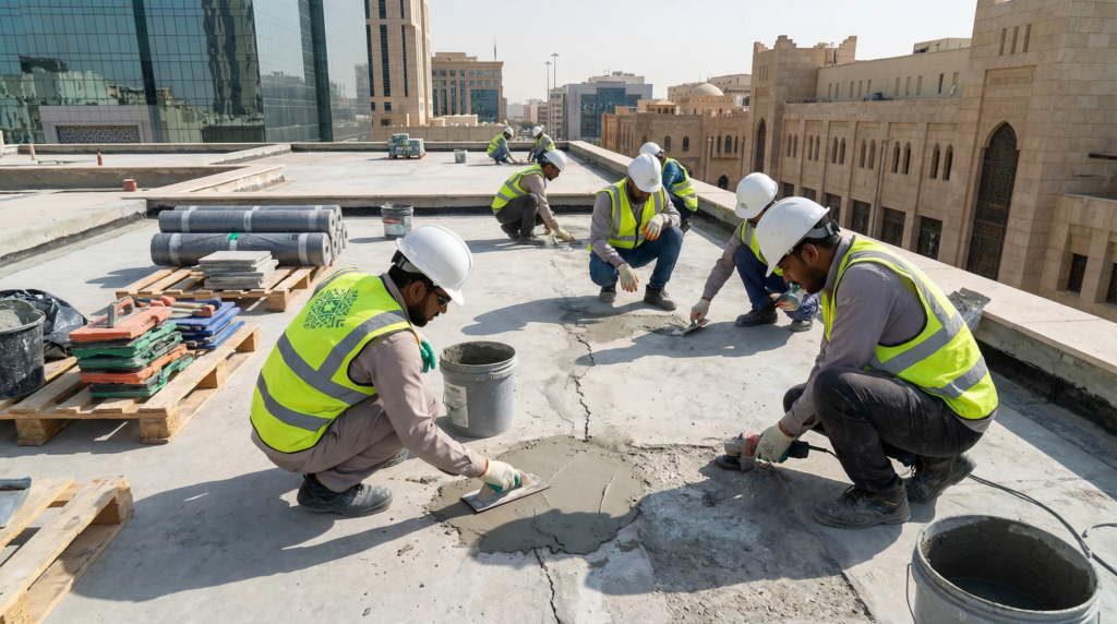 أعمال الترميم والمقاولات