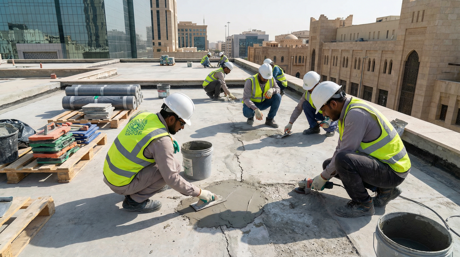 أعمال الترميم والمقاولات